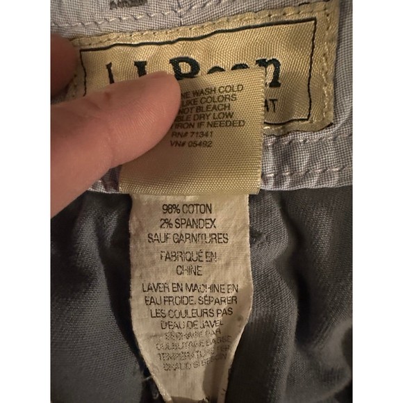 LL Bean Favorite Fit Straight Leg Pants - Picture 4 of 4